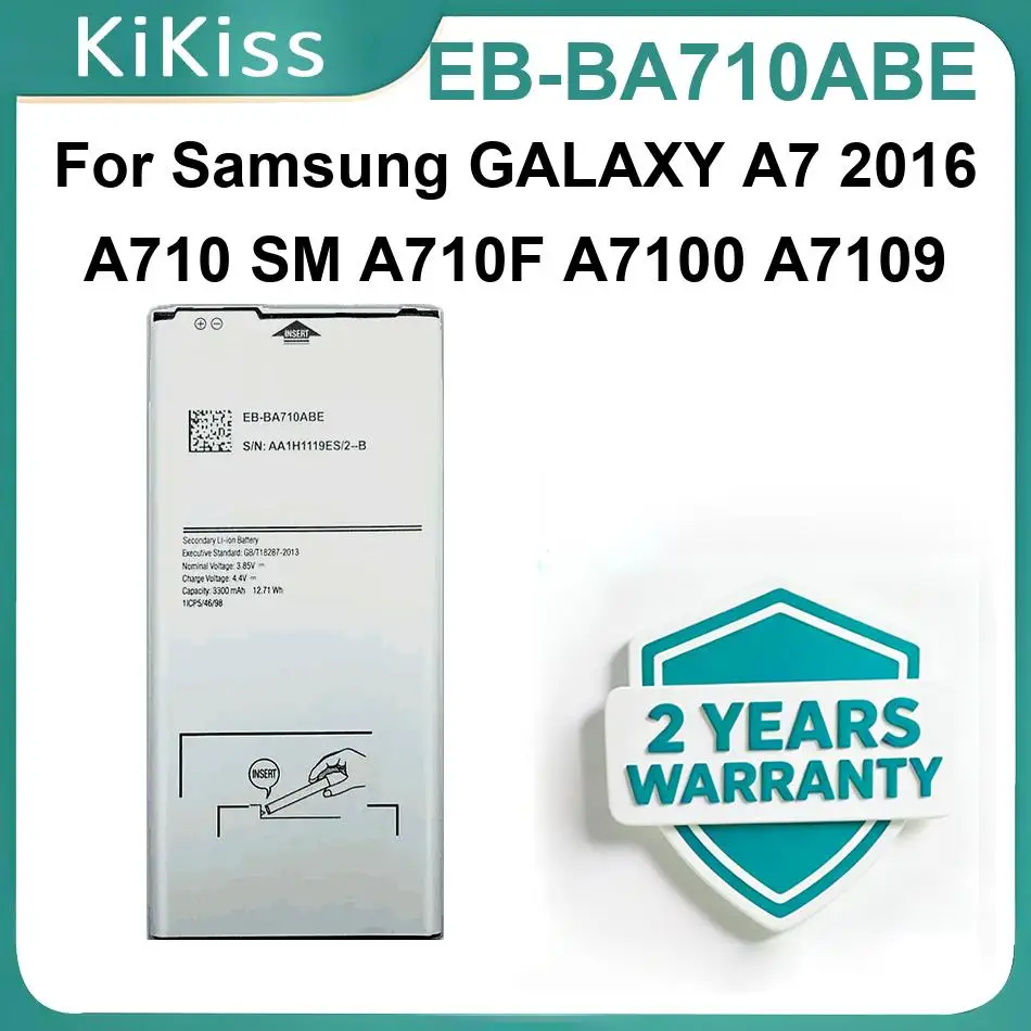 

Large Capacity Batteries EB-BA710ABE For Samsung Galaxy A7 2016 Edition A710 SM A710F A7100 A7109