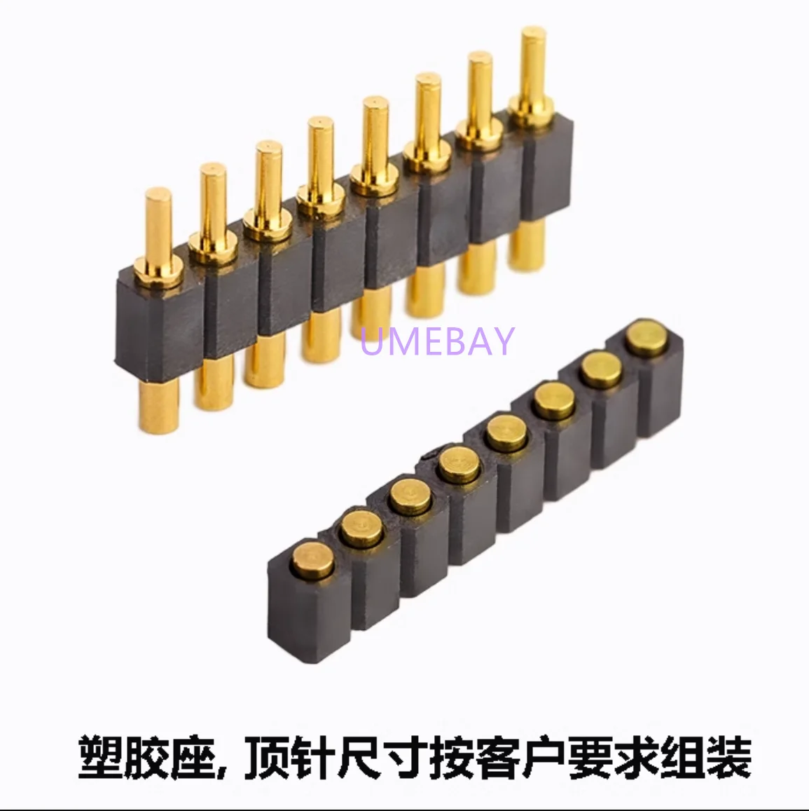 10 Stuks 8pin Connector Test Sonde Antenne Top Pin Veer Pin Power Pin