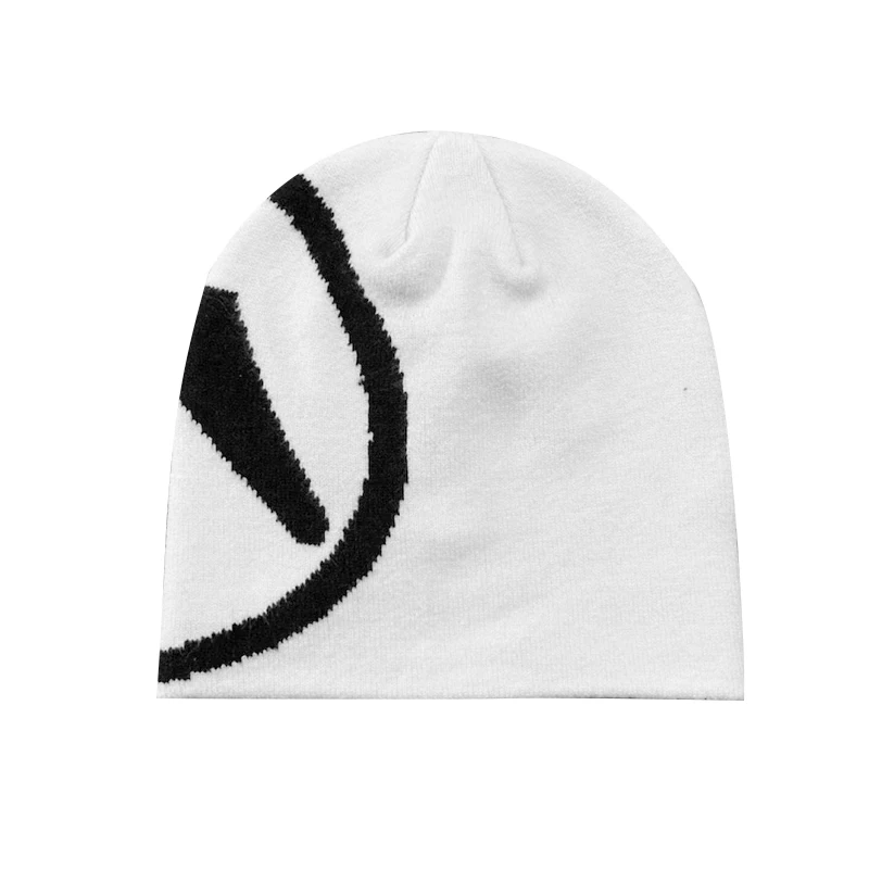 Aphex Twin Frauen Hut Stricken Beanies Caps Für Männer Y2k Streetwear Winter Mode Pullover Kpop Vintage Goth Warme Hip Hop Unisex – Detail 3