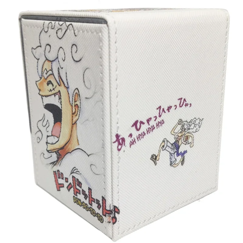 One Piece Card Box Nika Monkey D Luffy Opcg Diy High Quality Portable Card Storage Box Anime Peripheral Game Collection Gifts