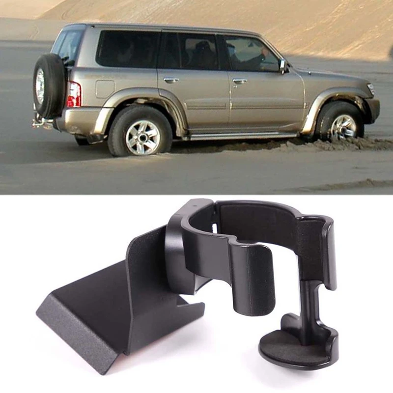 For-Land Rover Freelander 2 2007-2012 Carbon Steel Car Center Air Vent Mobile Phone Holder Accessories Black