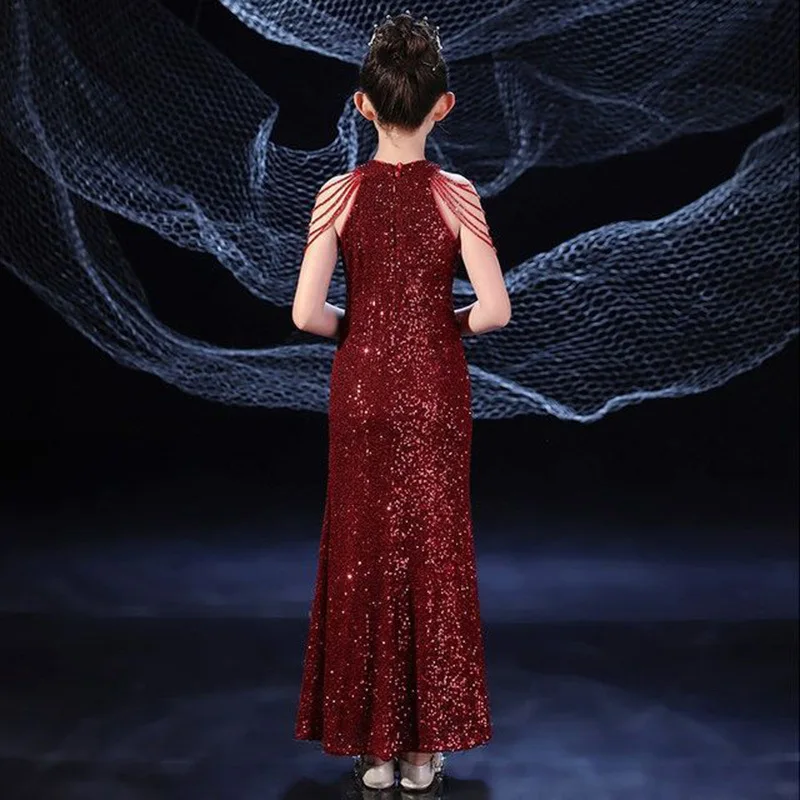 Мини-платье для девочек от 2 до 8 лет