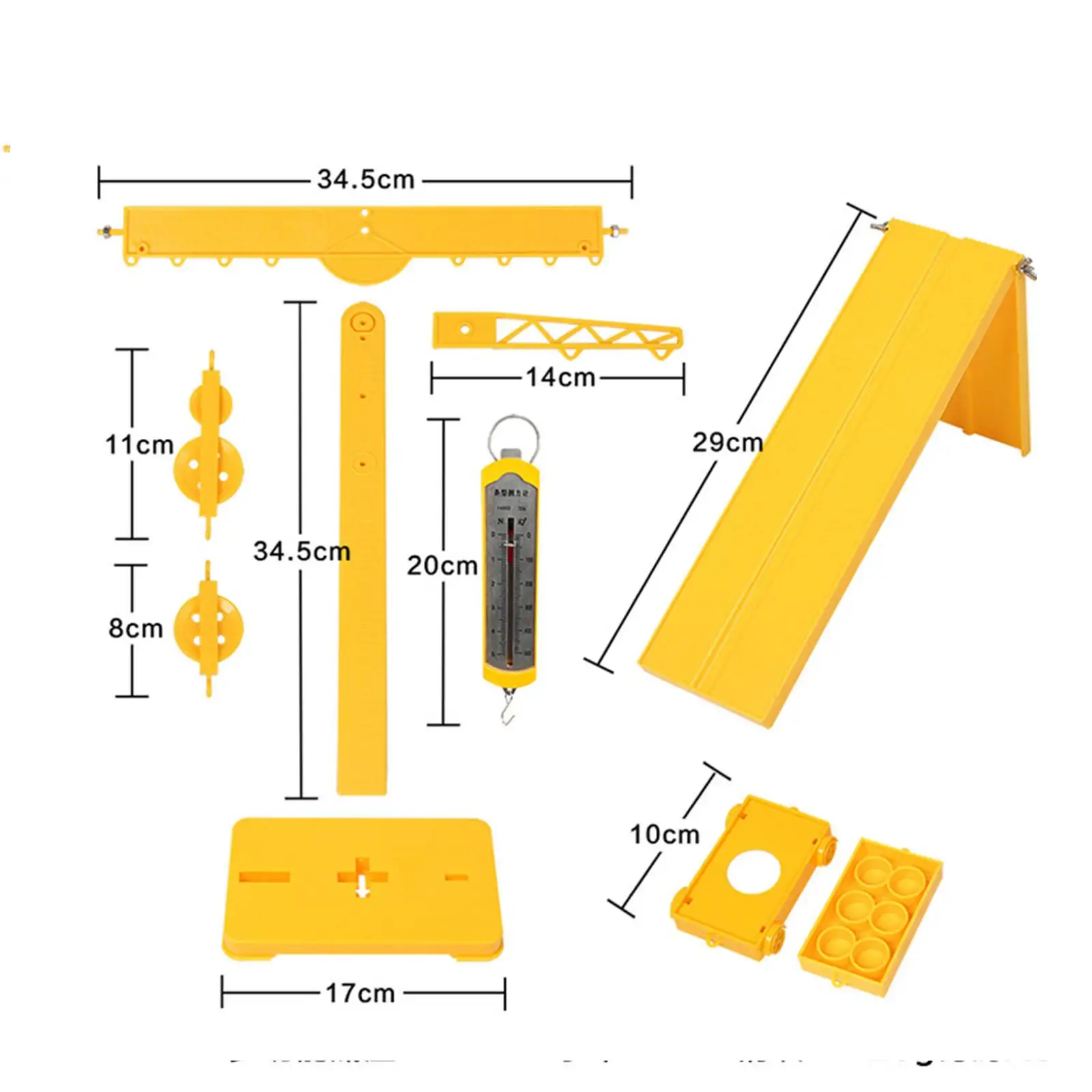 Educational Science Demonstration Pulley Physics Experiment Block Set For Students Teachers Mechanics Experiment Teaching Aids