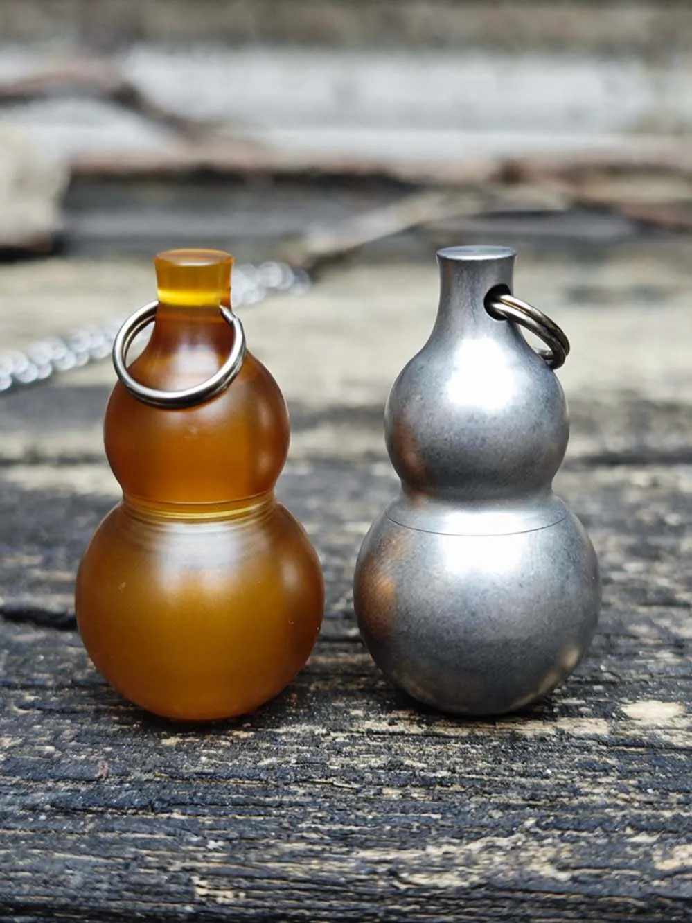 

1 шт., оригинальная коробка для лекарств Huluwa, мини-портативные таблетки, ожерелье Edc, кулон, водонепроницаемая бутылка для первой помощи