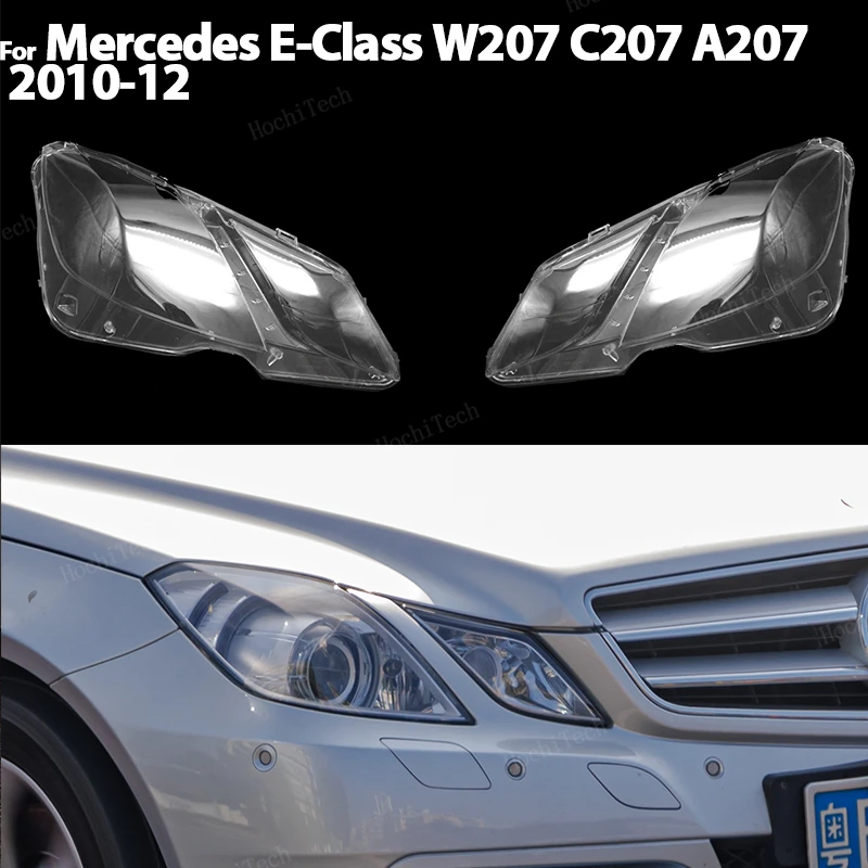 

Headlamp Cover Car Front Lamp Transparent Lampshade Headlight Shell Cover For Mercedes-Benz E-Class W207 C207 A207 Coupe 2010-12