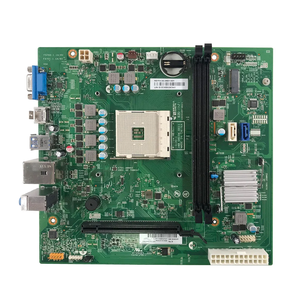 

High Quality for HP 854902-001 15130-1 348.06E04.0011 MB AM4 Desktop Mainboard Pavilion 510-p Pre-Shipment Test