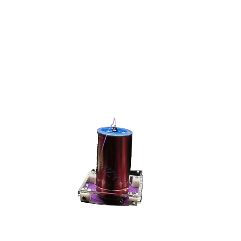 AThird Generation Plus 80W 6A Tesla-Coil Gun Portable Handheld Tesla-Coil High Voltage Generator Artificial Lightning Tesla-Coil