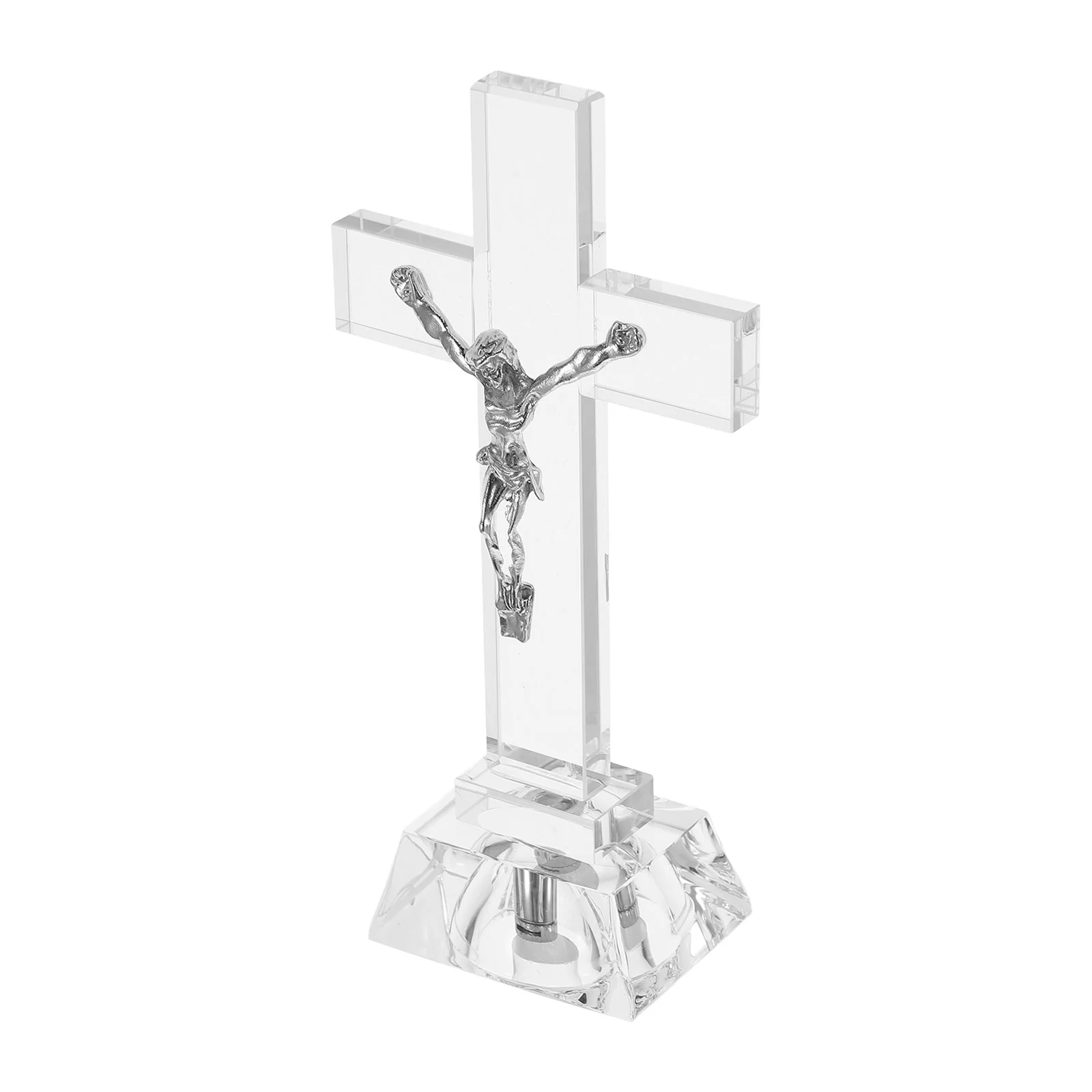 

Crystal Decorative Lamp Blessing Ornament Chic Gift Prayer Supplies Adornment Decoration