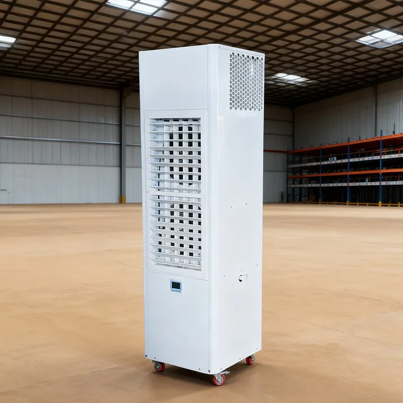 2026 3HP Energy Efficient  Standing AC Unit Portable Air Conditioner Evaporating Movable Cooling System Industrial Use 220V 50Hz