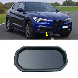 Dla Alfa Romeo Stelvio 200 280 2018 2019 2020 2021 2022 2023 przedni zderzak samochodowy Grill ACC zakrętka osłony czujnika