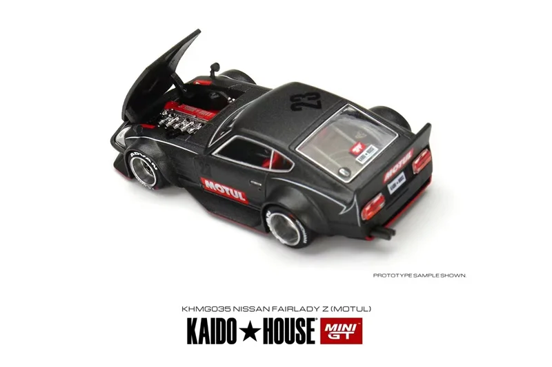 KAIDO HOUSE  MINI GT KHMG035 #20  Open 1:64 Datesang 510 Fire S30 action figure  Die-cast alloy car model