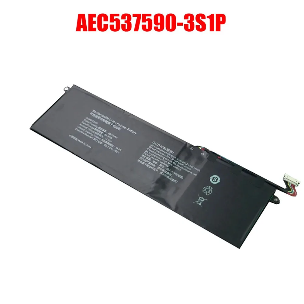 

Laptop Battery AEC537590-3S1P 11.55V 6000mAh 69.3Wh 11PIN 11Lines New