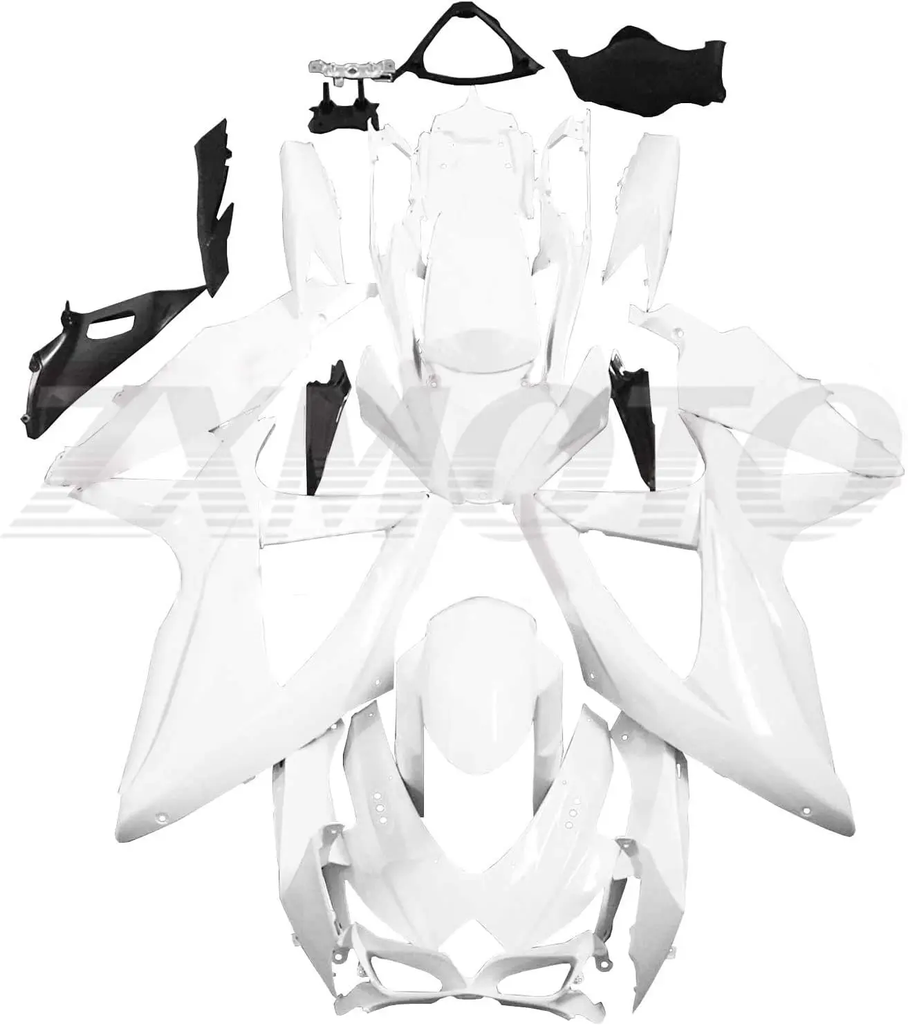 Unpainted Motorcycl…