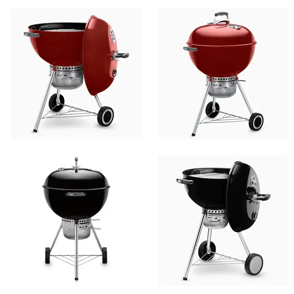 

Red Kettle Vegetable Fruit Meat Cooking Barbecue Tools Accessories Party Picnic Camping Car Travel Bbq Grills Charcoal Grill
