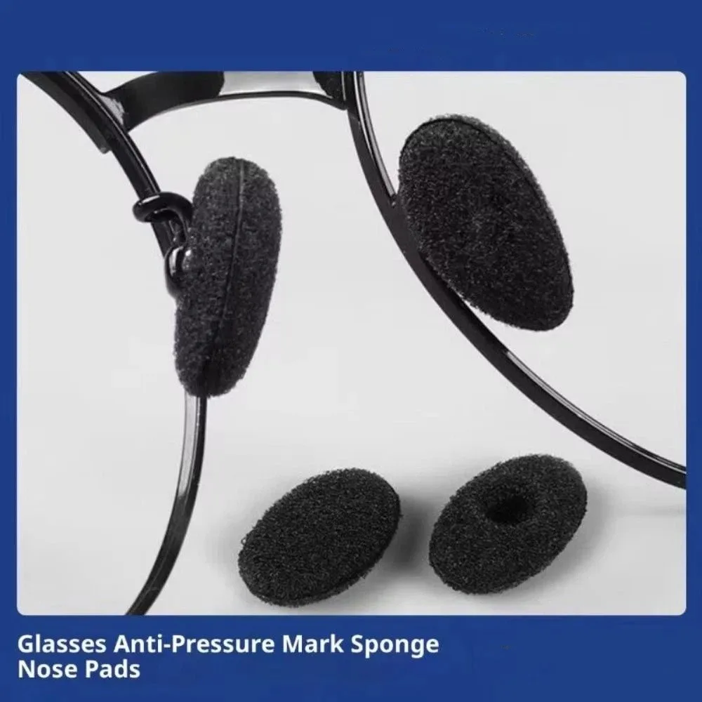 30Pcs Soft Foam Glasses Nose Pads Breathable Anti-slip Eyeglass Sponge Reduce Indentation Prevent Glasses From Slipping