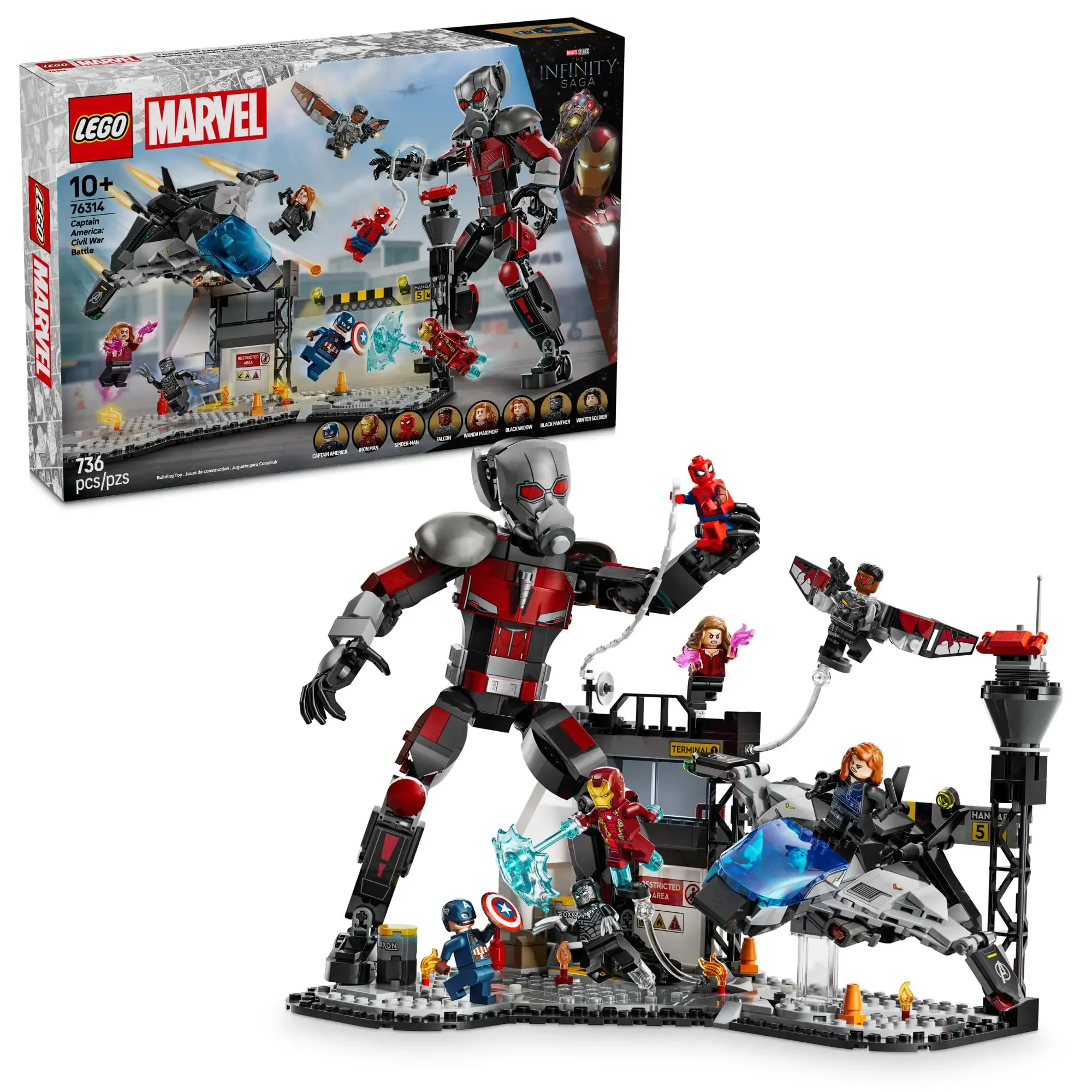 Lego Marvel Homem Formiga e Capitão América: A Batalha que Todo Criança de 10 Anos Precisa Ter em Casa