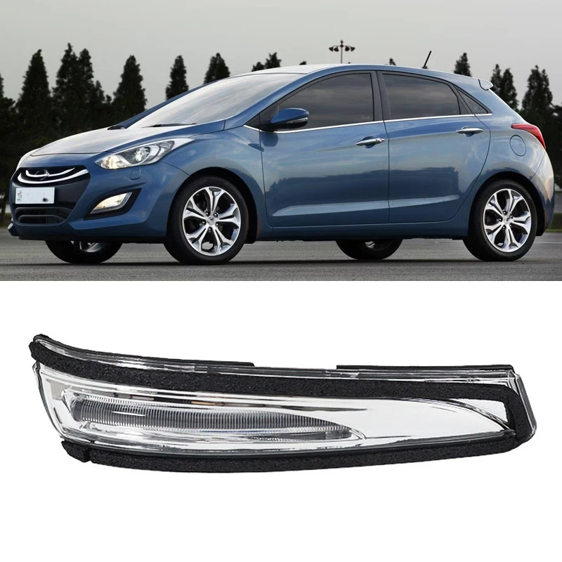 اكسسوارات السيارات مرآة الرؤية الخلفية LED بدوره مصباح إشارة لشركة هيونداي I30 إلنترا 2012-2017 876243X000 87623-A5000 87613-A5000