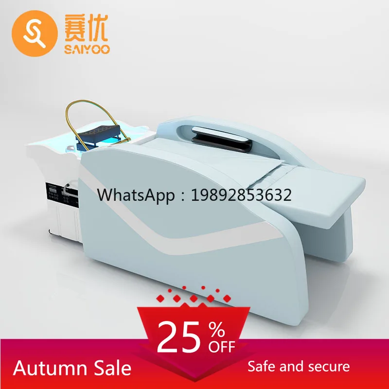 

LYY Spa Salon Water-Free Electric Massage Shampoo Bed for Hair Salon and Beauty Salon