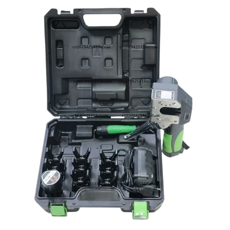 Fast ST-E900AM Electric 45° Tube Flaring Tool Kit Copper Pipe Expander with Battery & Case for HVAC Install Repair