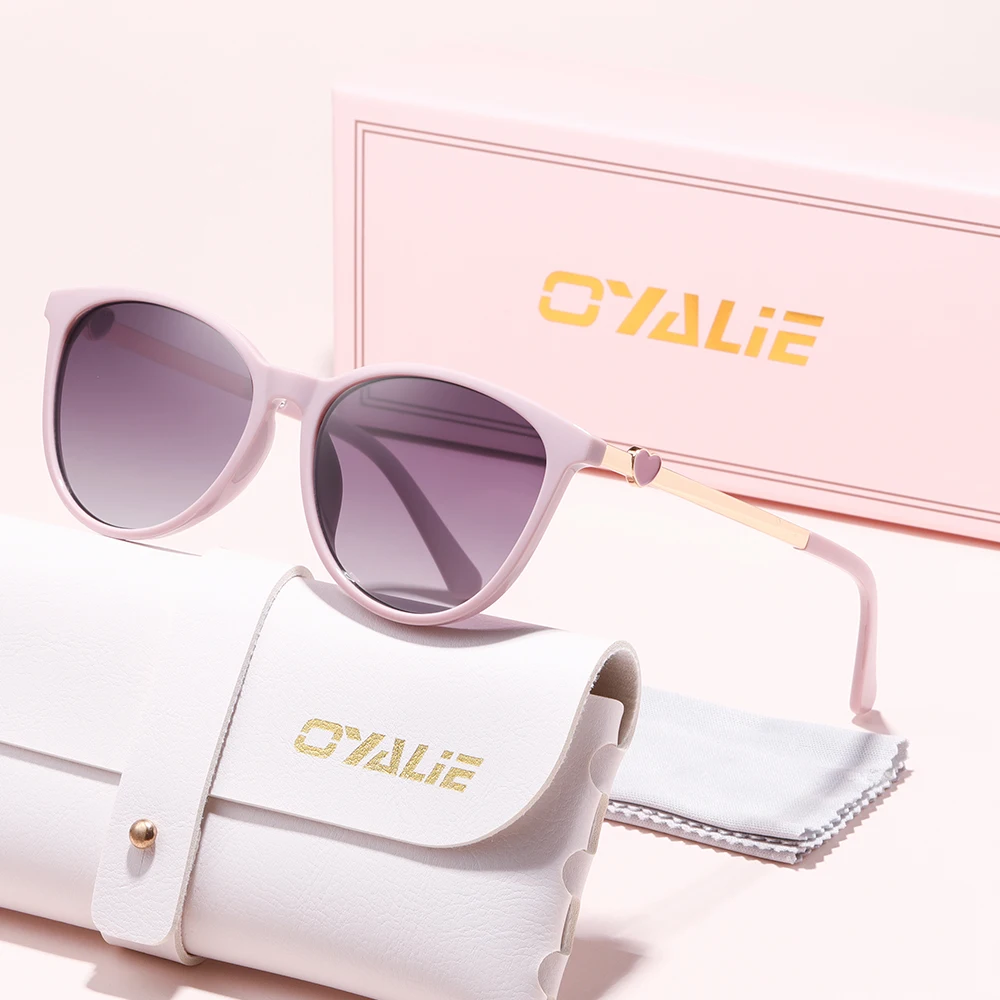 نظارات شمسية عصرية لتدفئة القلب من Oyalie، اختيار تدفئة القلب، متعددة الألوان اختيارية، سهلة التكيف مع لحظات تدفئة القلب، حقن رومانسية ومرحية، سهلة تصنيفها. مناسبة لملابس العمل اليومية، التسوق، التاريخ، عطلة السفر وغيرها من المناسبات لتتناسب مع إكسسوارات الملابس.