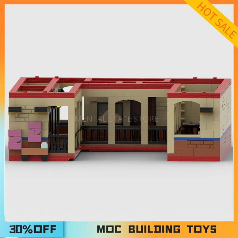 MOC-bloques de construcción modulares para niños, ladrillos de juguete de montaje creativo, personalizado, regalo de vacaciones, 2583 piezas