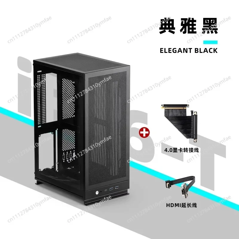 Корпус iF16T ITX для высокопроизводительных мини-ПК с вертикальным расположением A4, поддержкой водяного охлаждения 240/280 и длинных видеокарт