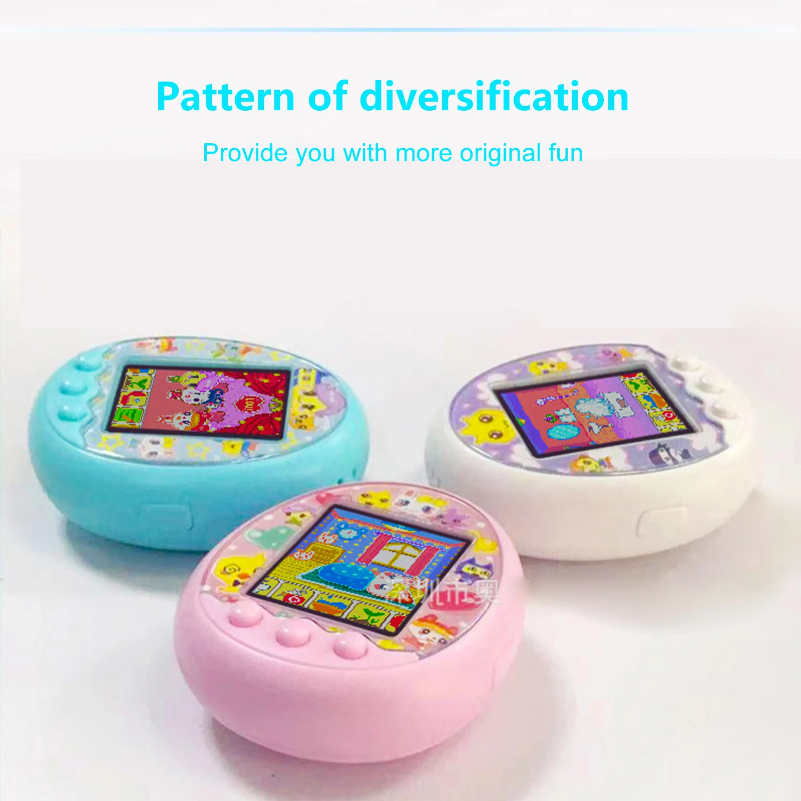 Tamagotchis Funny Kids Electronic Pets Toys Nostalgic Pet In One Virtual Cyber Pet Interactive Toy Digital Screen E-pet Color HD