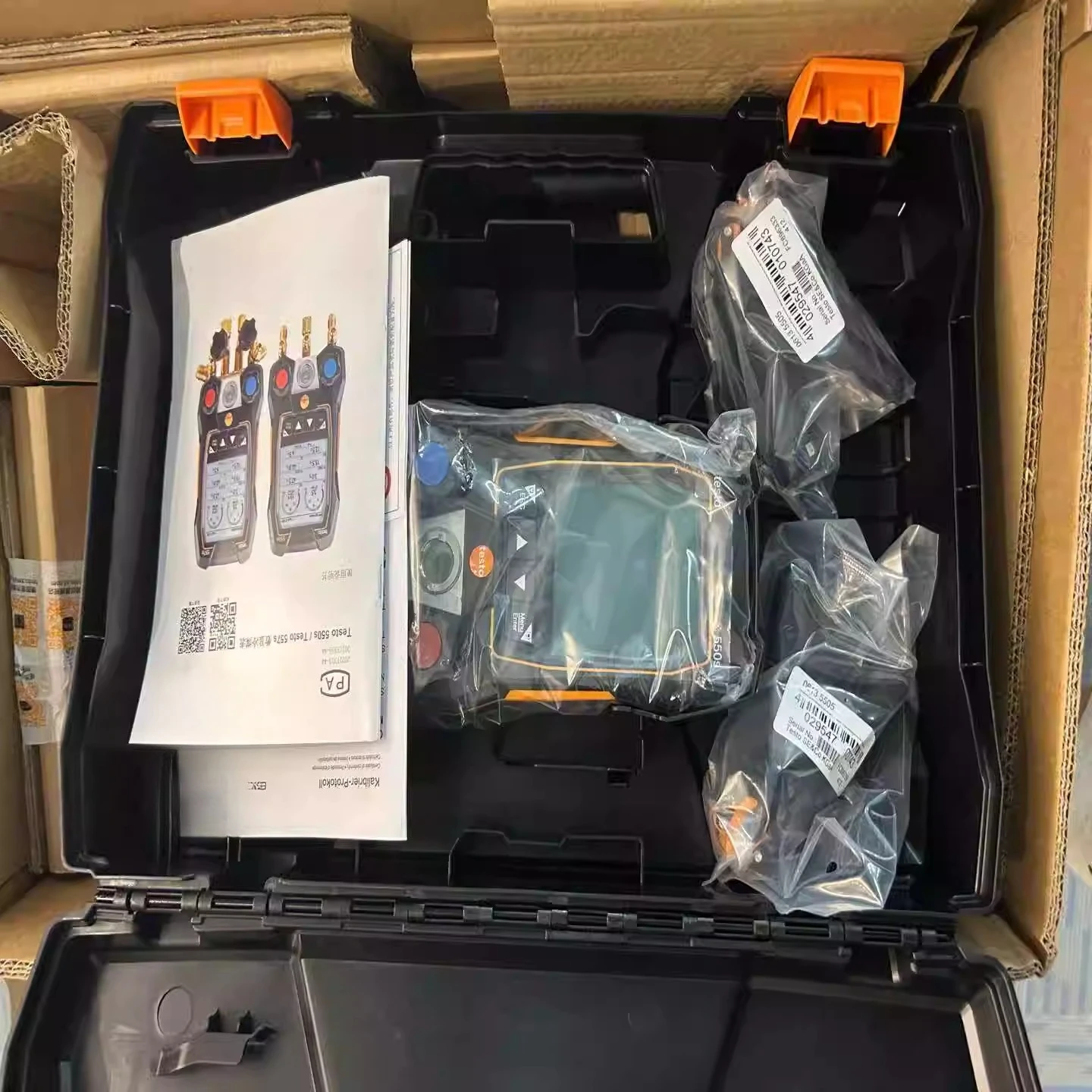 Electronic refrigerant pressure gauge 550S Item number: 05645
