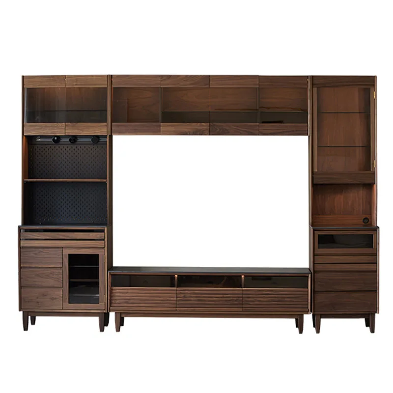 

TV cabinet dining side cabinet storage display cabinet guest restaurant integrated combination