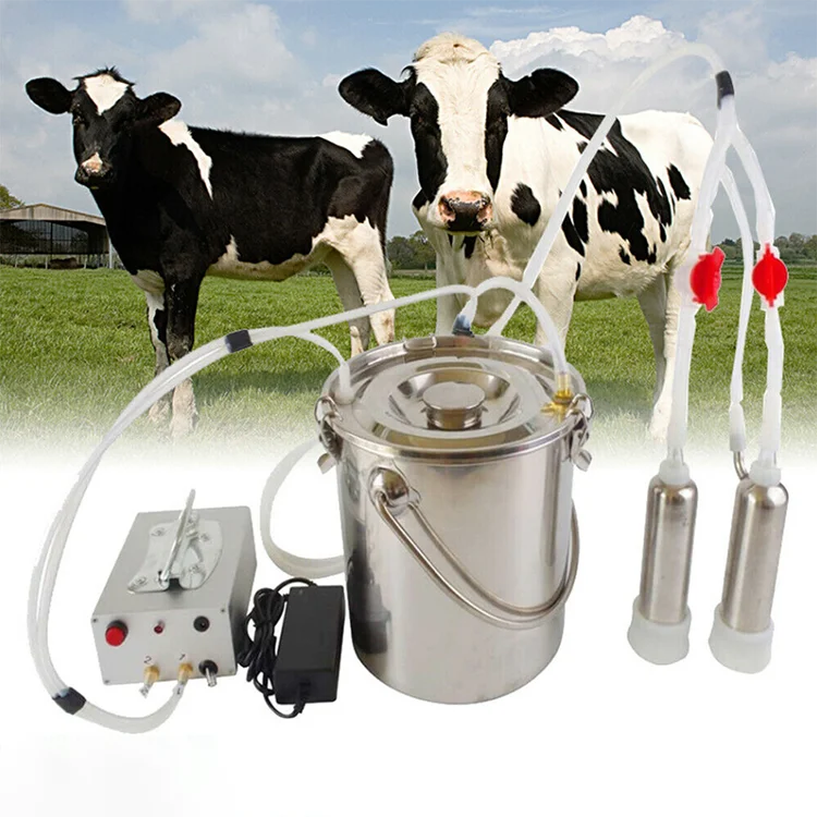 

Milking Equipment With Price For Cows Farms Or Daily Family 14L Single Cow Milk Sucking Machine Milk Machine For Dairy Farm