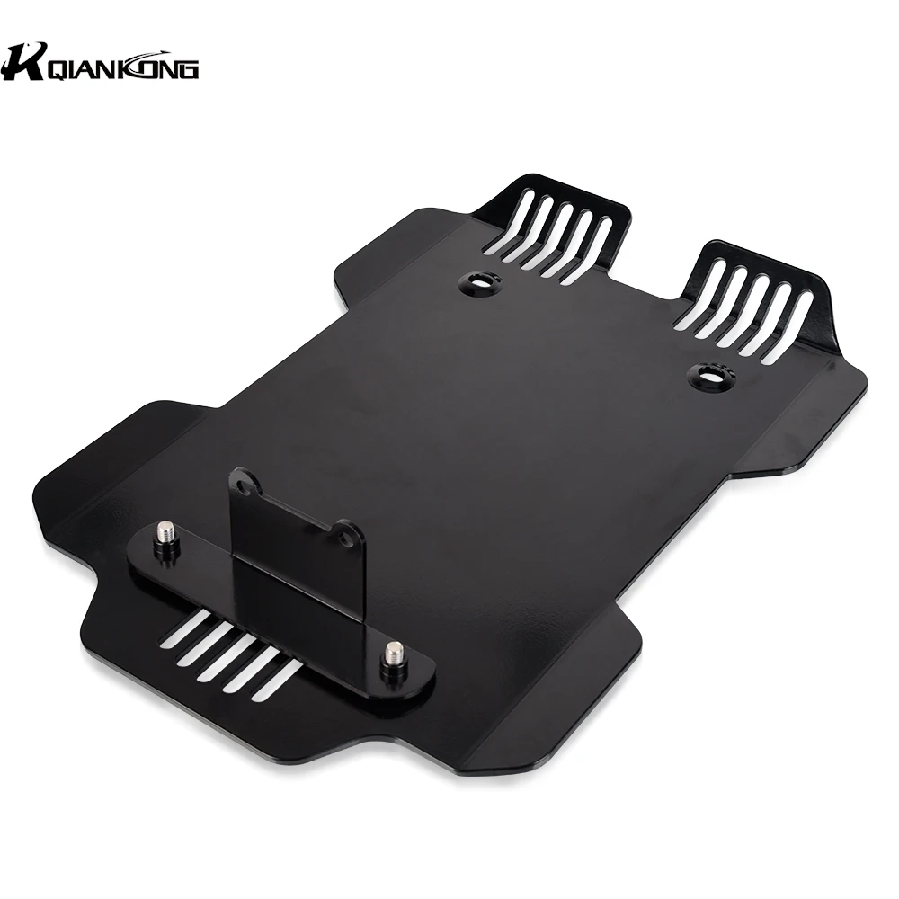 For BMW R18 R 18 2020 2021 2022 Motorcycles Black Engine Guard Protector Cover Aluminum Alloy Off-Road Skid Plate Chassis Bumper