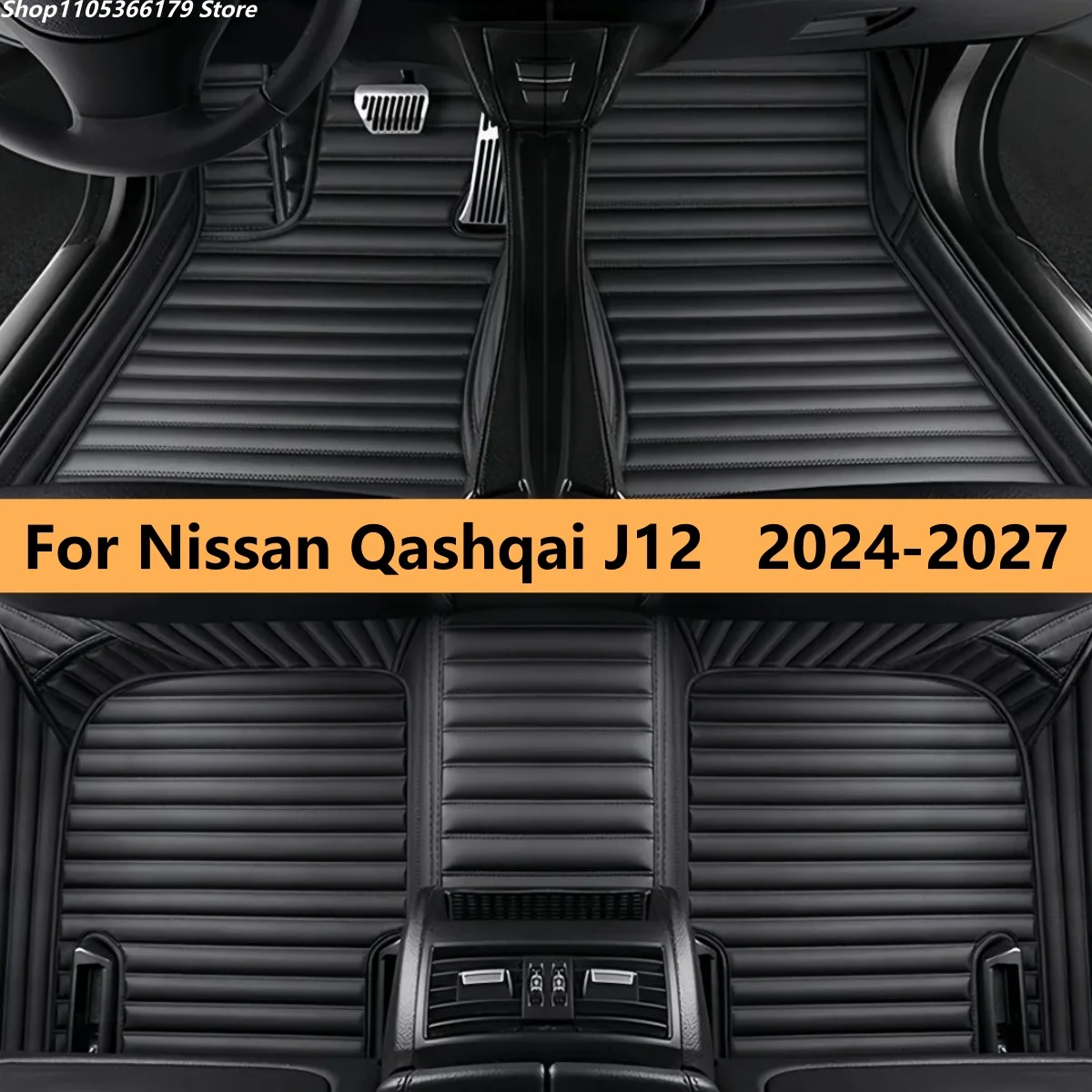 

Автомобильные коврики на заказ для Nissan Qashqai J12 2024 2025 2026 2027, полный комплект, коврики для ног, автомобильные аксессуары