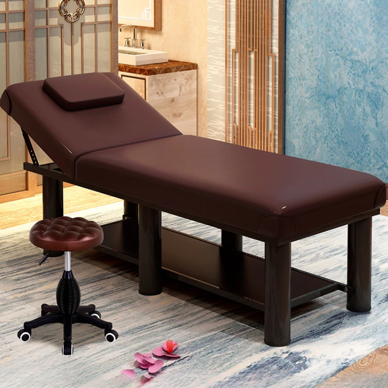 

Fold Bed Folding Massage Beautician Beds Furniture Nail Salon Spa Aesthetic Professional Eyelashes Beauty Massagebed Salons