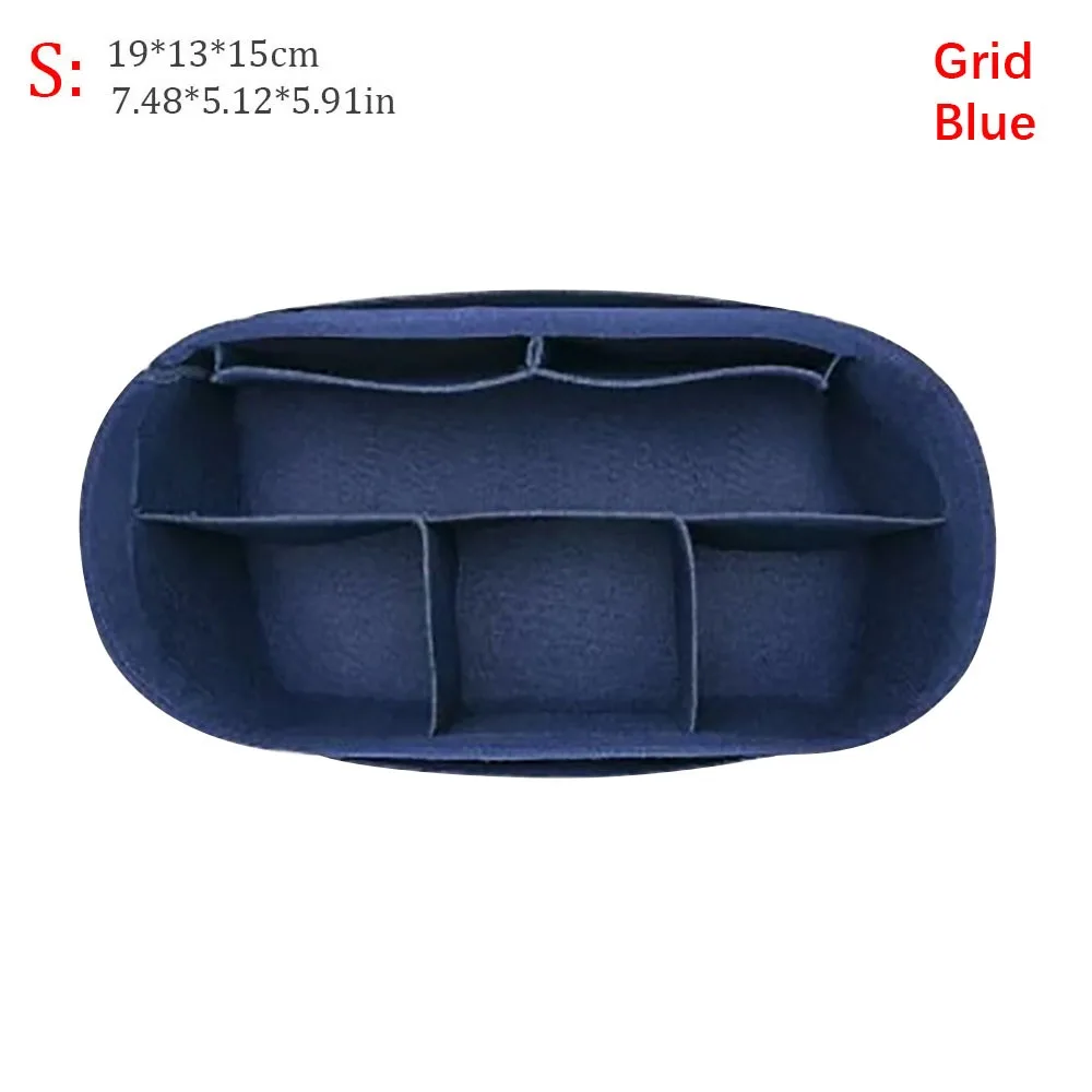For Longchamp Durable Felt Handbag Insert Bag Bag Support Organization Purse Liner Portable Storage Bag Organiser