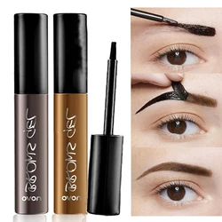 Eyebrow Tattoo Gel Black Brown Liquid Tearing Tattoo Brow Gel Tint Peel Off Waterproof Long-lasting Peel Off Eyebrow Gel Makeup