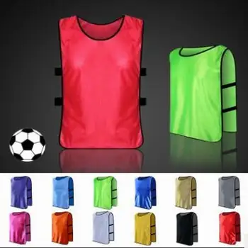 Yetişkin çocuk futbol maratonu grubu karşı hücum koşu atleti muharebe eğitim yeleği kolsuz bluz lakros formaları