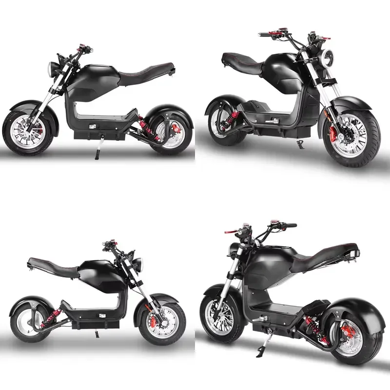 STROVAN EU New Fashion Electric Scooters Citycoco With Big Seat Model C1 Removable Big Battery With EEC/COC Road Legal