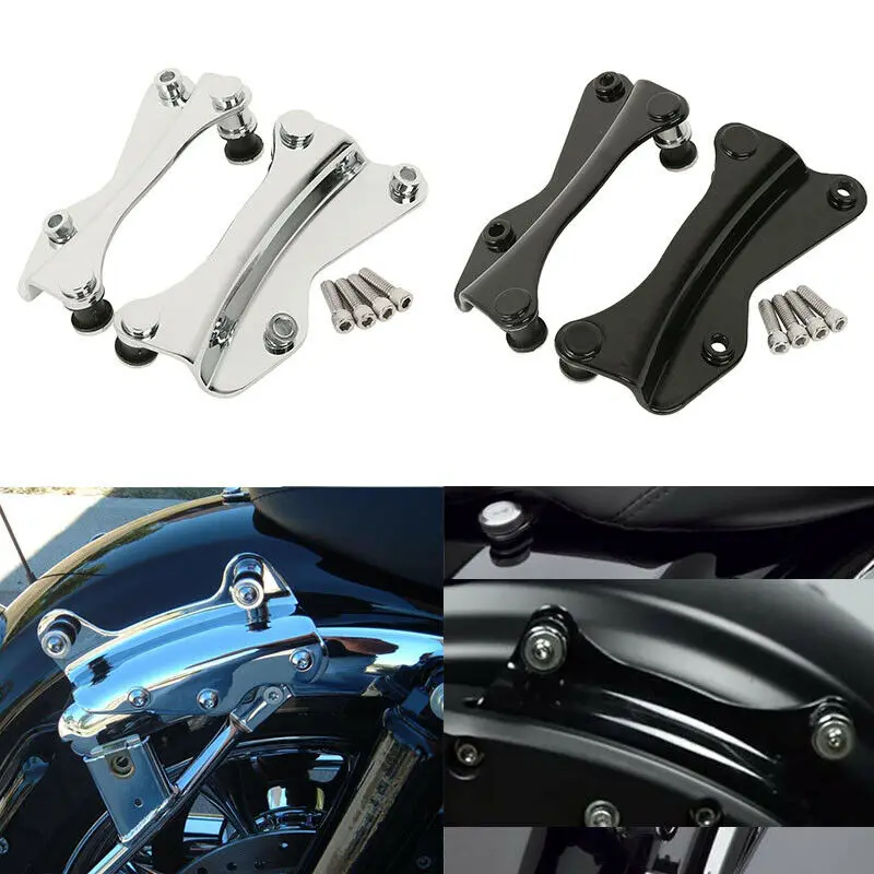 Motorcycle 4 Point Docking Hardware Kit For Harley Touring Road King Glide 2009-2013 2014-2024 Chrome Black