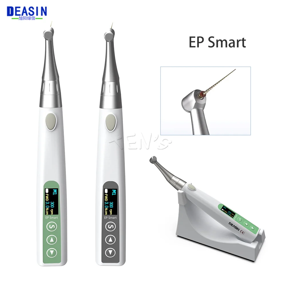 

2 In 1 Dental Wireless Endo Motor Built In Apex Locator Root Canal Treatment Reciprocating Adjustable Handpiece EP-Smart Deasin