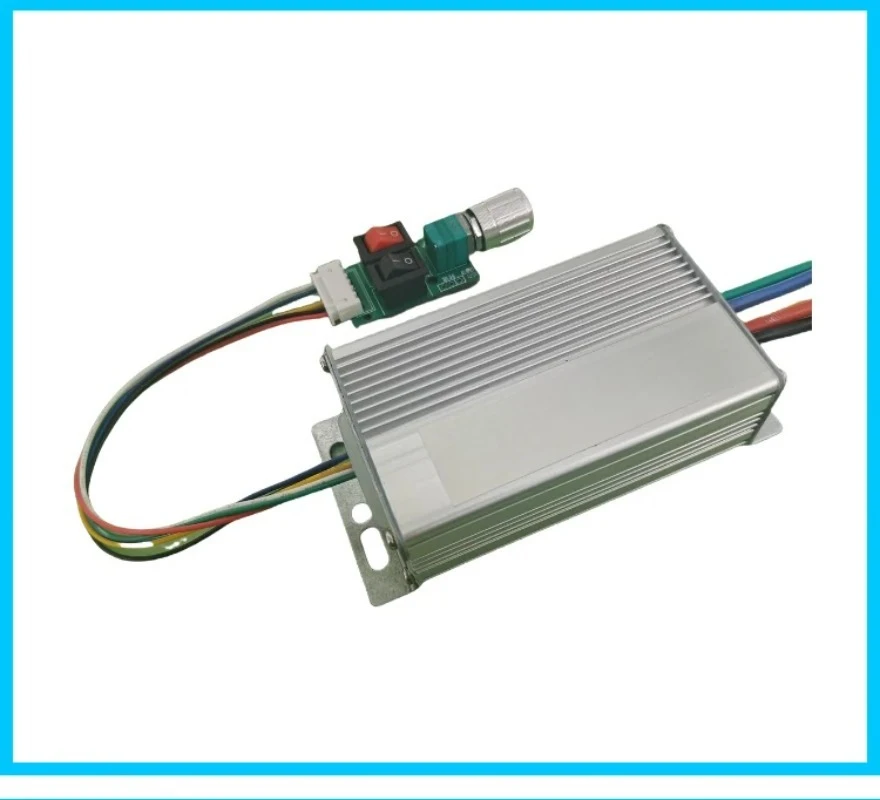 24V48V60V750W high-power three-phase DC brushless motor driver board controller, stop reversing speed regulation