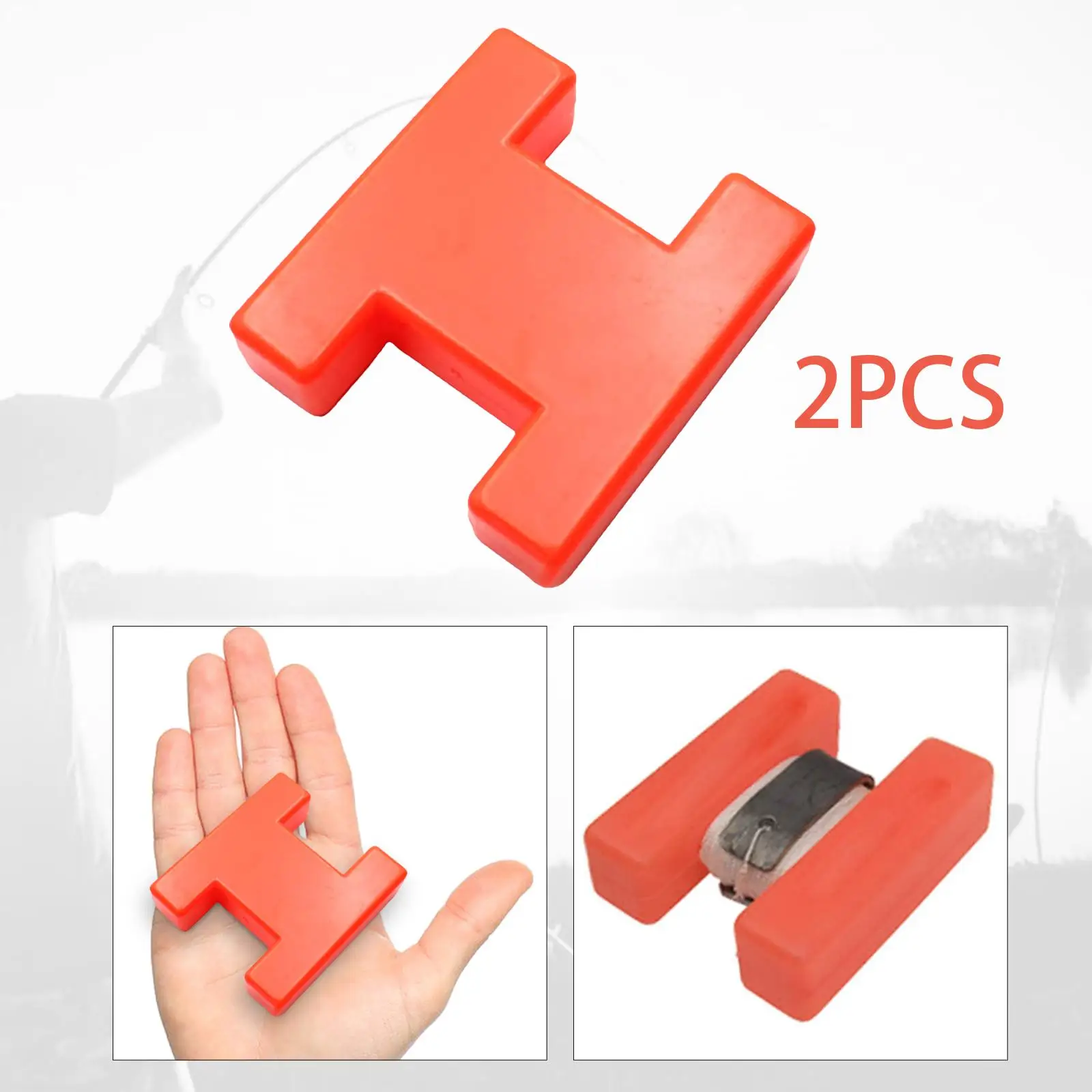 2Pcs Mini H Block Marker Plastic Accurate Equipment, Float Buoy for Carp Fishing Marking Bream Catfish - view 4
