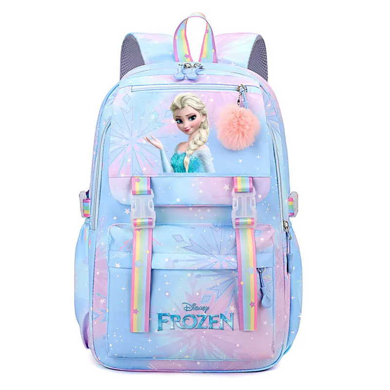 Disney Frozen Mochila Feminina Anna Elsa Kids Backpack School Bags Teenage Girls Laptop Back Pack Women Travel Bagpacks