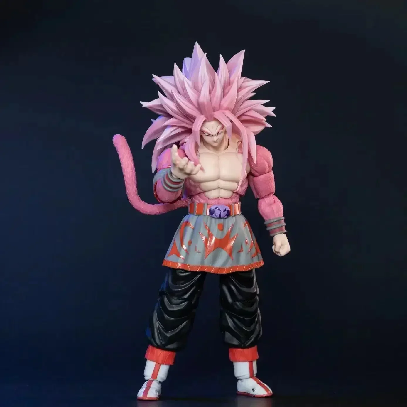 متوفر في المخزون Beast Deities kong studio Anhur 027 028 029 Shf PINK ssj5 Goku 3.0 شخصيات الأكشن أنيمي فيجورا بولي كلوريد الفينيل هدية SH Figuarts