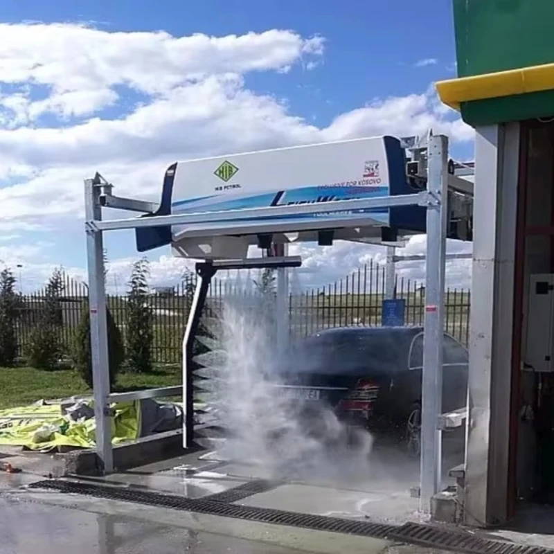 ماكينة غسيل السيارات الأوتوماتيكية 360 درجة، خالية من اللمس، أفضل جودة، سعر المصنع، معدات غسيل السيارات بدون تلامس مع تجفيف الهواء #1