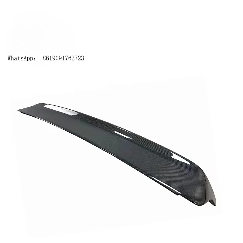 

Hellcat Red Eye Style Carbon Fiber Rear Deck Lid Spoiler W/ Hole for Challenger 2015-21custom