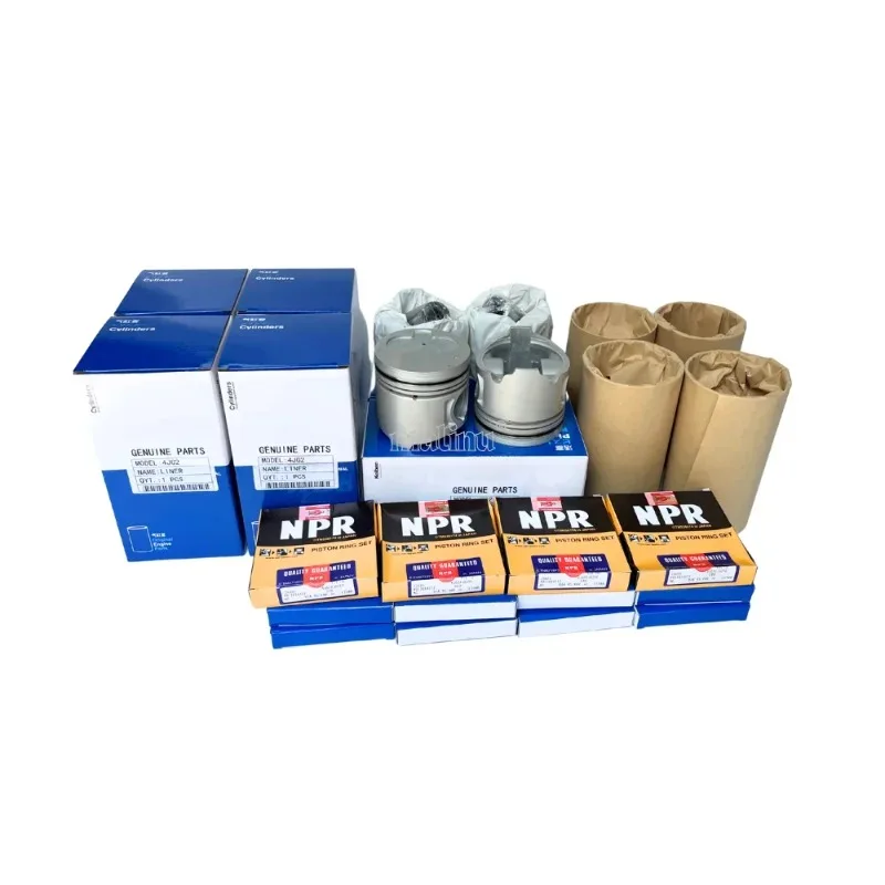 New Japanese 4JG2 Overhaul Kit for ISUZU Forklift Engine Parts Piston Liner Kit4JG2 4JG1 4JB1 4HK1 4LE1 4JJ1 Models