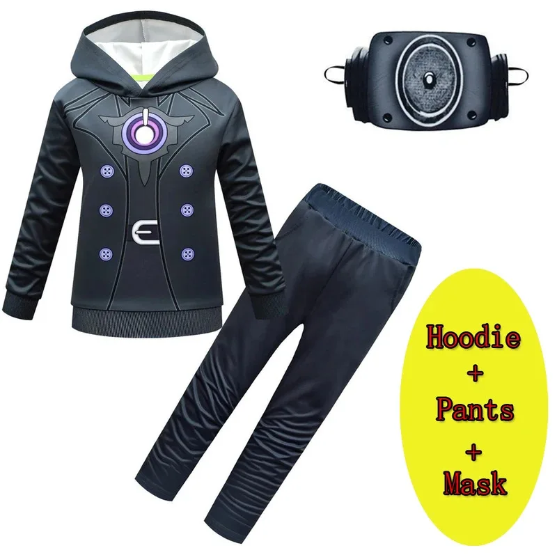 silisili AHigh Quality Skibidi Toilet Costume Audio Camera Man Sweatshirt Speakerman Titan Model Cos Clothing Kids H 2025 ☆ New