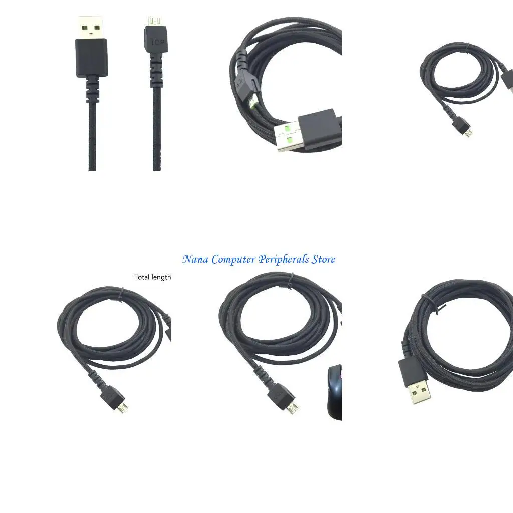 

F68C Gaming Mouse Cable, 2 Meter for Mamba Mouse Cable 3.0mm Diameter