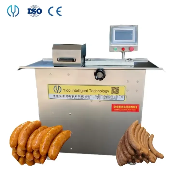 【2026】 Automatic Sausage Filling and Tying Machine Sausage Linker for Meat Processing