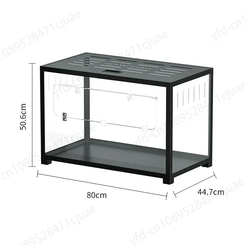 Hot Selling Environmental Protection Acrylic Material Large Luxury Transparent Hamster Cage